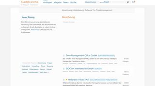 
                            7. Abrechnung › Zeiterfassung Software Tim ... - StadtBranche.de