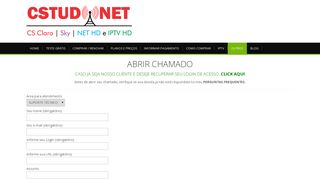 
                            4. ABRIR CHAMADO - CS Tudonet - O seu CS CLARO SKY VIVO e ...
