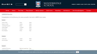 
                            12. ABRSM Results | Independent School in Suffolk - Woodbridge School