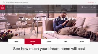 
                            12. Absa | Home Loan Calculator