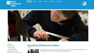 
                            9. Abschluss IB-Diploma & Abitur - Berlin Cosmopolitan School