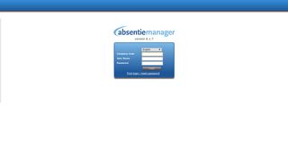 
                            2. Absentie Manager start page