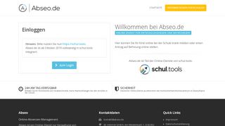 
                            2. Abseo.de - Online krank melden