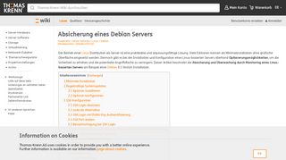 
                            1. Absicherung eines Debian Servers – Thomas-Krenn-Wiki