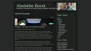 
                            7. Absinth Nostalgie | Absinthe Bovet La Valote