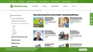 
                            8. Abteilung MR Shop - Maschinenring