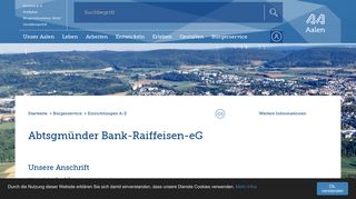 
                            10. Abtsgmünder Bank-Raiffeisen-eG - Stadt Aalen