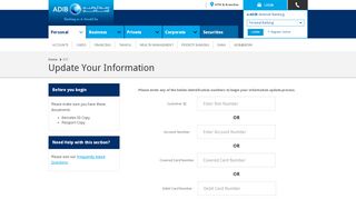 
                            13. Abu Dhabi Islamic Bank KYC Customer Form