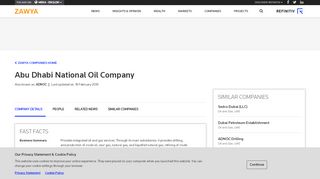 
                            10. Abu Dhabi National Oil Company (ADNOC) - Company Details on ...