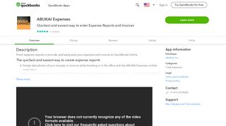 
                            3. ABUKAI Expenses | QuickBooks App Store