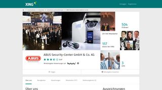 
                            11. ABUS Security-Center GmbH & Co. KG als Arbeitgeber | XING ...