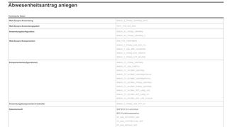 
                            2. Abwesenheitsantrag anlegen - SAP-Dokumentation - SAP Help Portal