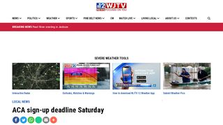 
                            7. ACA sign-up deadline Saturday - WJTV.com