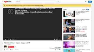 
                            2. ACABOU Optimum System chegou ao FIM - YouTube
