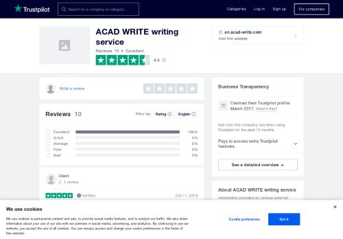 
                            13. ACAD WRITE the ghostwriter Reviews | Read Customer Service ...