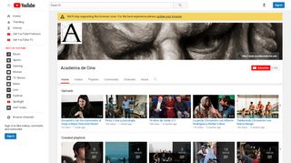 
                            7. Academia de Cine - YouTube
