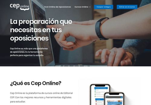
                            1. Academia de Oposiciones Online. Cursos de ... - Editorial CEP
