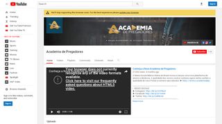 
                            2. Academia de Pregadores - YouTube