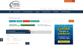 
                            11. Academia do Concurso Online: Cursos Online para Concursos