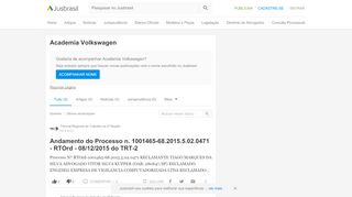 
                            10. Academia Volkswagen - JusBrasil