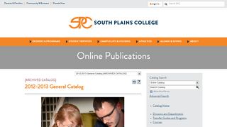 
                            12. Academic and Student Support Services - South Plains College ...