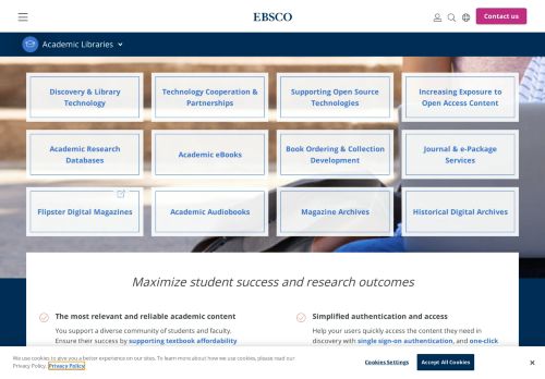 
                            4. Academic Databases for Colleges and Universities| EBSCO