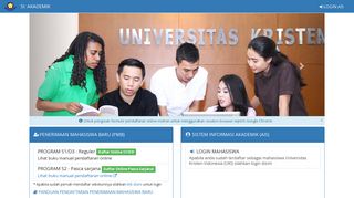 
                            3. Academic Information System (AIS) - Universitas Kristen Indonesia