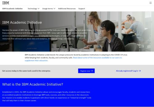 
                            10. Academic Initiative for Cloud offer questions - IBM Developer
