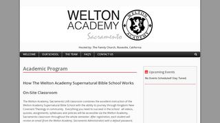 
                            8. Academic Program – Welton Academy, Sacramento