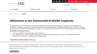 
                            2. Academic - SoftwareONE