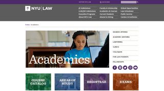 
                            8. Academics and Courses | NYU School of Law