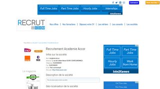 
                            7. Academie Accor recrutement - Recrut.com