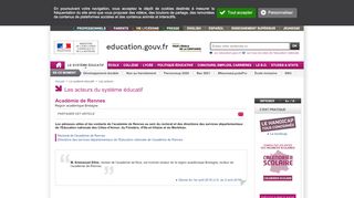 
                            8. Académie de Rennes - Ministère de l'Éducation nationale et de la ...