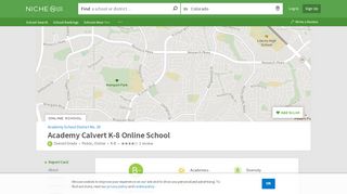 
                            13. Academy Calvert K-8 Online School in Colorado Springs, CO - Niche