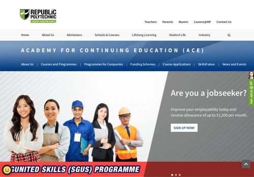 
                            7. Academy for Continuing Education - Republic Polytechnic