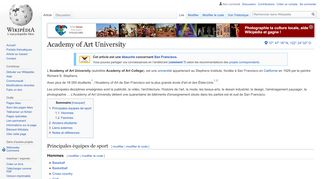 
                            8. Academy of Art University — Wikipédia