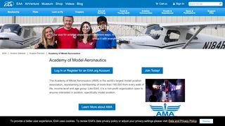 
                            10. Academy of Model Aeronautics - EAA