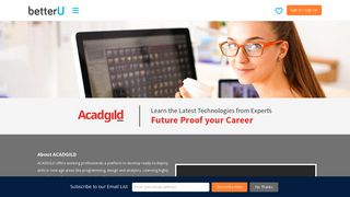 
                            7. ACADGILD | betterU