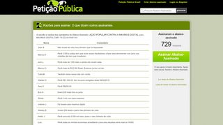 
                            10. AÇÃO POPULAR CONTRA A MAXIMUS DIGITAL - Petição Pública ...