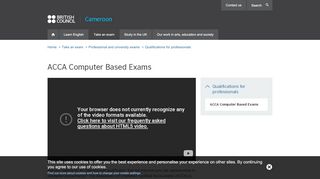 
                            10. ACCA Computer Based Exams | British Council