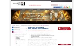 
                            8. ACCA Exam Success Zone - Accounting Qualification - LSBF