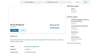 
                            12. ACCA Singapore | LinkedIn