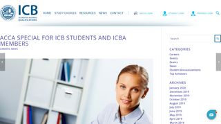 
                            6. ACCA Special for ICB Students and ICBA Members | ICB