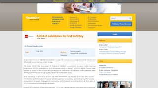 
                            10. ACCA-X celebrates its first birthday | EURACTIV PR