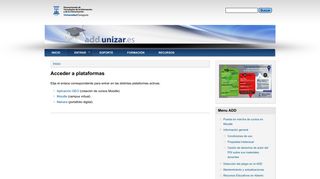 
                            10. Acceder a plataformas | add.unizar.es