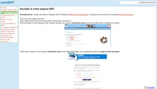 
                            4. Accéder à votre espace ENT - assistENT - Google Sites