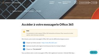
                            6. Accéder à votre messagerie Office 365 – Openhost Network