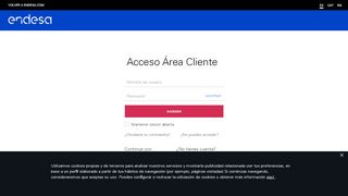 
                            6. ACCEDER AL ÁREA PRIVADA | Endesa clientes