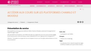 
                            7. Accéder aux cours sur les plateformes Chamilo et Moodle - Catalogue ...