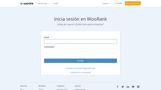 
                            1. Acceder - WooRank